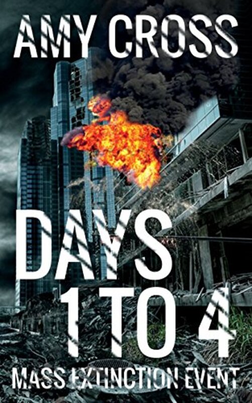 Book cover for "Days 1 to 4" by Amy Cross