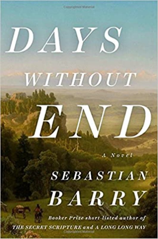 Book cover for "Days Without End" by Sebastian Barry