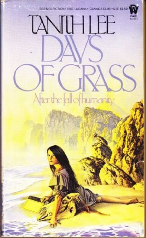 Book cover for "Days of Grass" by Tanith Lee