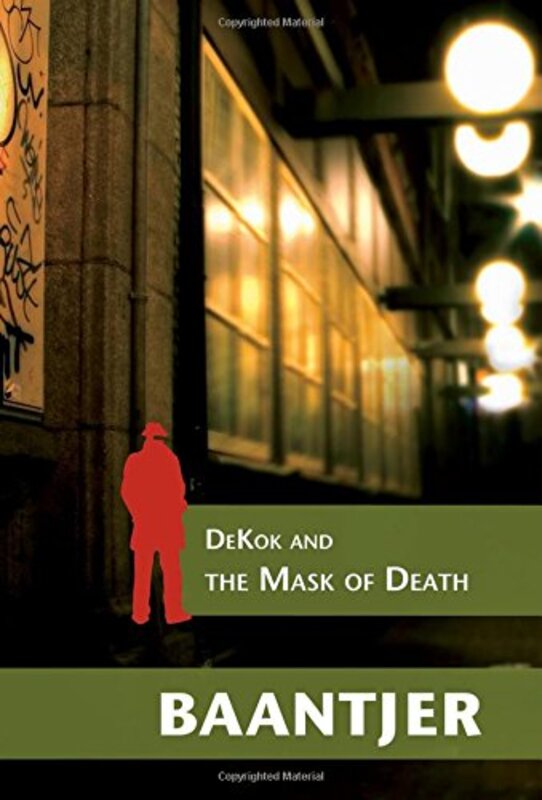 Book cover for "DeKok and the Mask of Death" by A C Baantjer