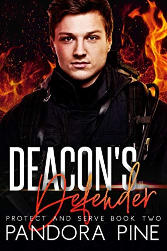 Book cover for "Deacon's Defender" by Pandora Pine