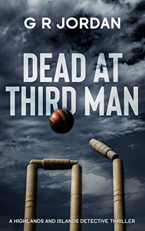 Book cover for "Dead At Third Man" by GR Jordan