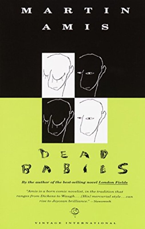 Book cover for "Dead Babies" by Martin Amis