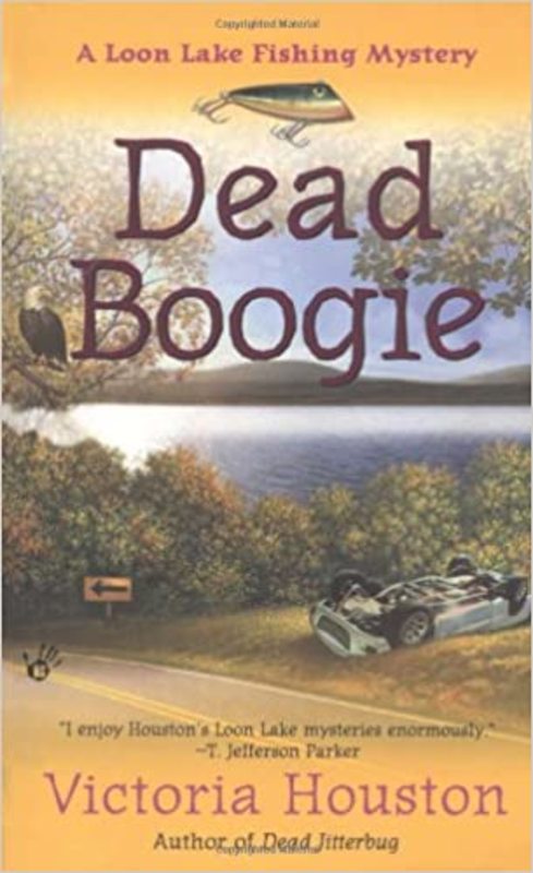 Book cover for "Dead Boogie" by Victoria Houston