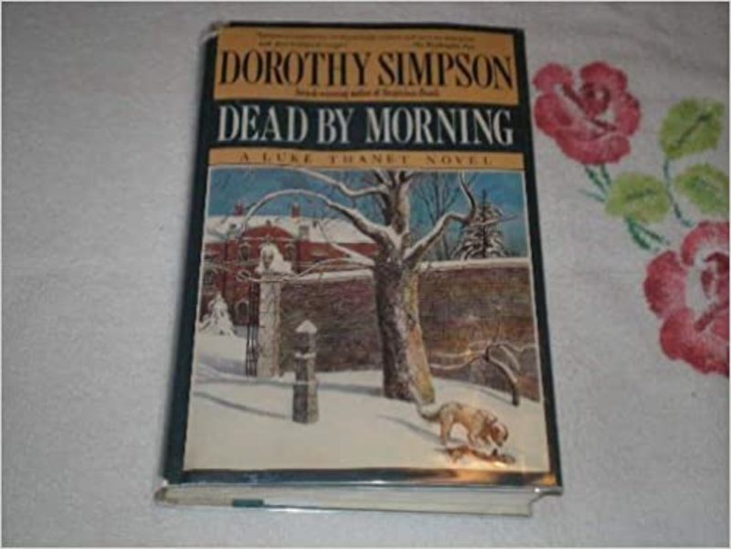 Book cover for "Dead By Morning" by Dorothy Simpson