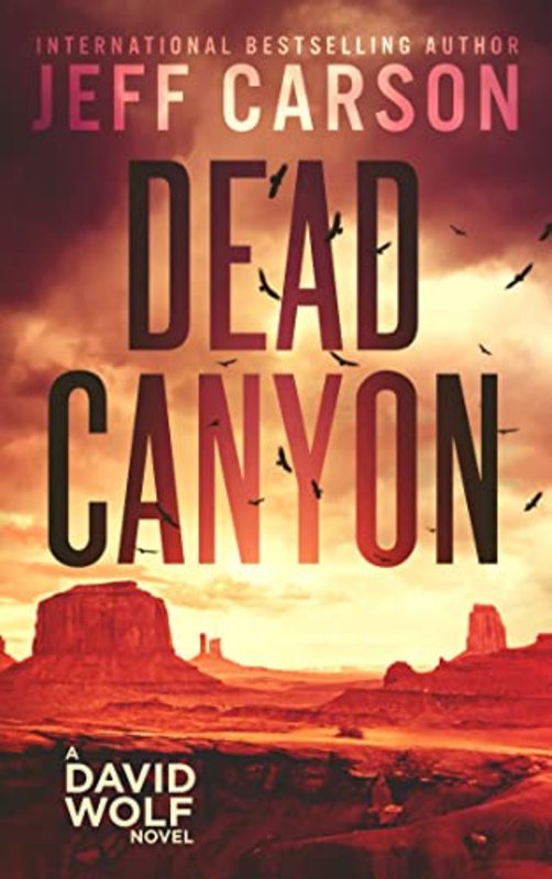 Book cover for "Dead Canyon" by Jeff Carson