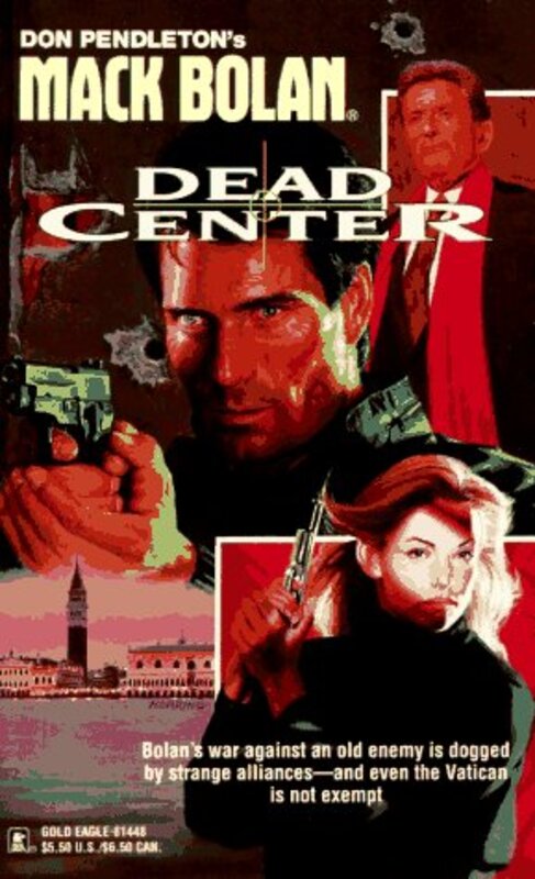 Book cover for "Dead Center" by Mike Newton