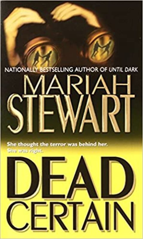 Book cover for "Dead Certain" by Mariah Stewart