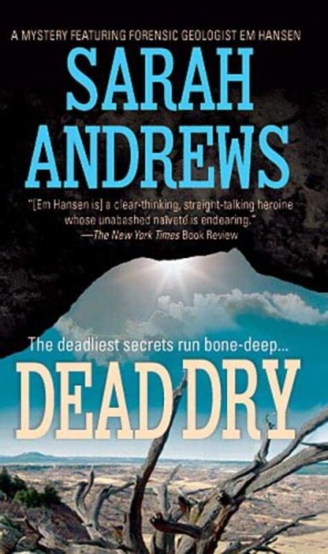 Book cover for "Dead Dry" by Sarah Andrews