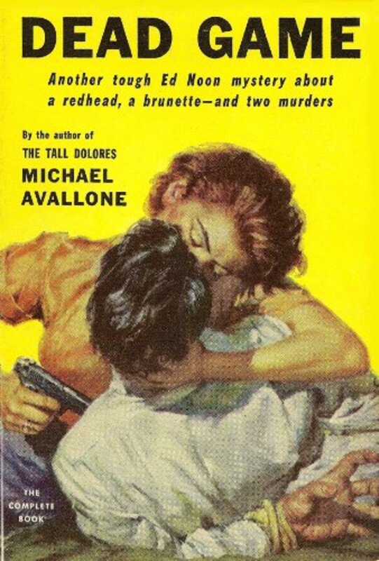 Book cover for "Dead Game" by Michael Avallone