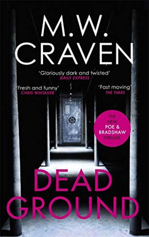Book cover for "Dead Ground" by Mike MW Craven