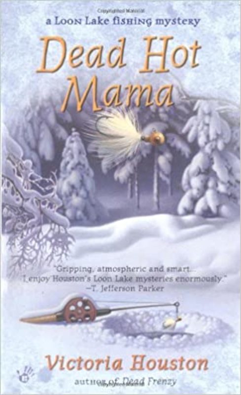 Book cover for "Dead Hot Mama" by Victoria Houston