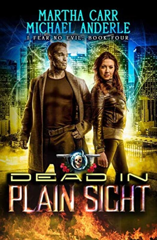 Book cover for "Dead In Plain Sight" by Martha Carr
