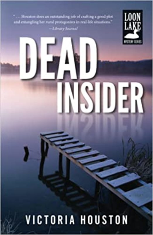 Book cover for "Dead Insider" by Victoria Houston