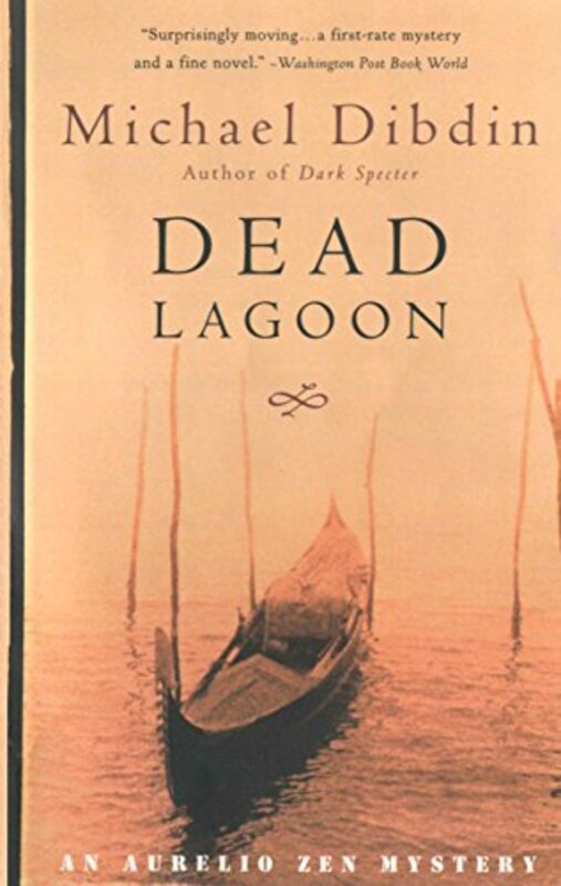 Book cover for "Dead Lagoon" by Michael Dibdin