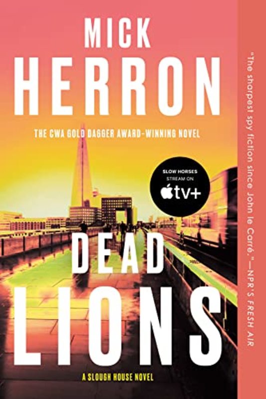 Book cover for "Dead Lions" by Mick Herron