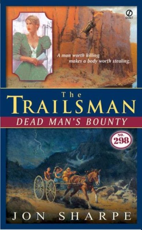 Book cover for "Dead Man's Bounty" by Jon Sharpe