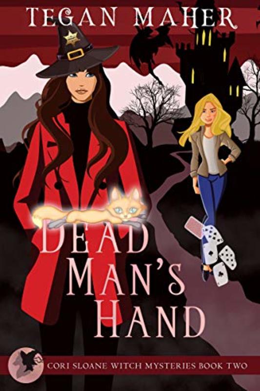 Book cover for "Dead Man's Hand" by Tegan Maher