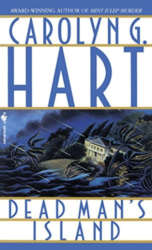 Book cover for "Dead Man's Island" by Carolyn Hart