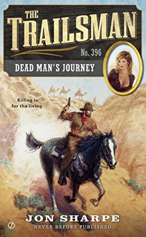 Book cover for "Dead Man's Journey" by Jon Sharpe