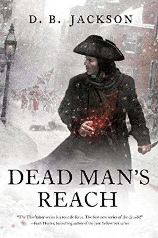 Book cover for "Dead Man's Reach" by DB Jackson