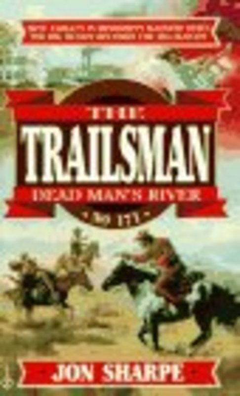 Book cover for "Dead Man's River" by Jon Sharpe
