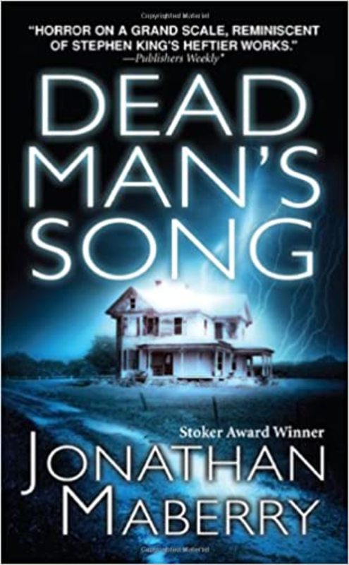 Book cover for "Dead Man's Song" by Jonathan Maberry