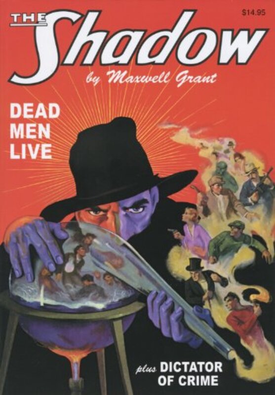 Book cover for "Dead Men Live" by Maxwell Grant