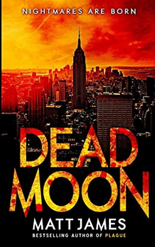 Book cover for "Dead Moon" by Matthew James
