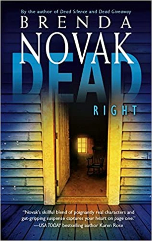 Book cover for "Dead Right" by Brenda Novak