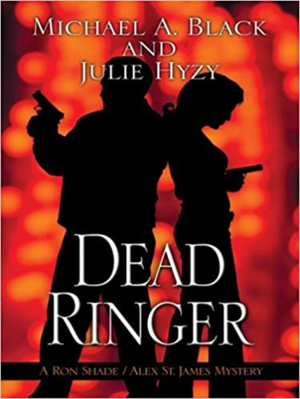 Book cover for "Dead Ringer" by Julie Hyzy