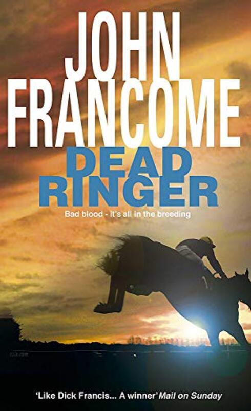 Book cover for "Dead Ringer" by John Francome