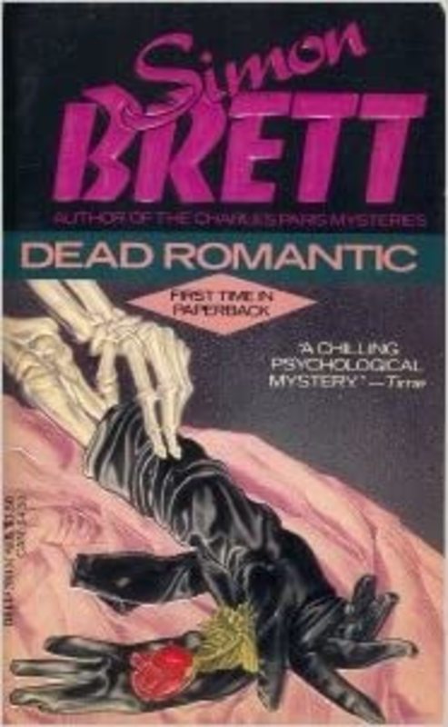 Book cover for "Dead Romantic" by Simon Brett