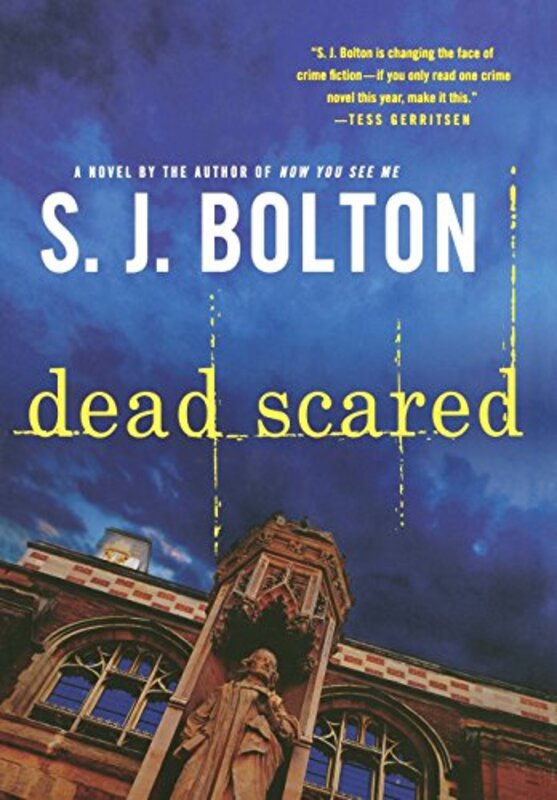 Book cover for "Dead Scared" by Sharon (SJ) Bolton