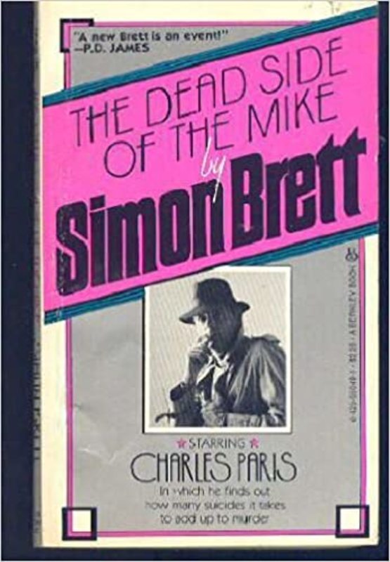 Book cover for "Dead Side Of The Mike" by Simon Brett
