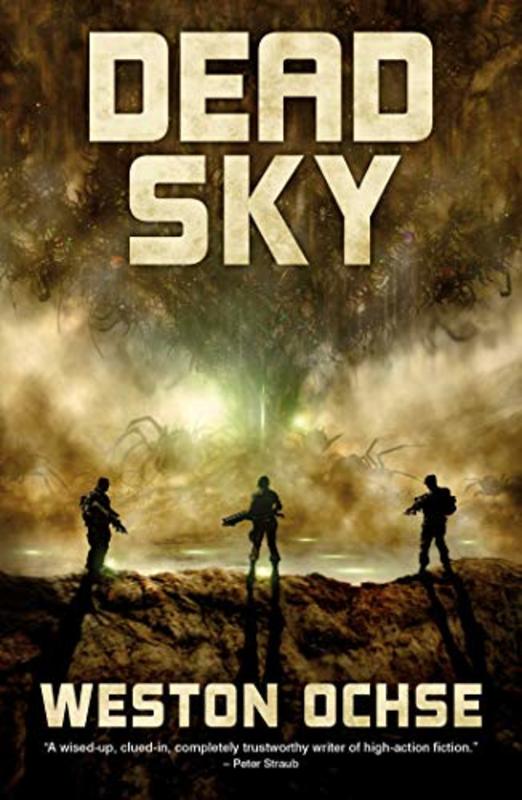 Book cover for "Dead Sky" by Weston Ochse