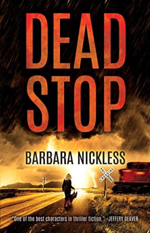 Book cover for "Dead Stop" by Barbara Nickless