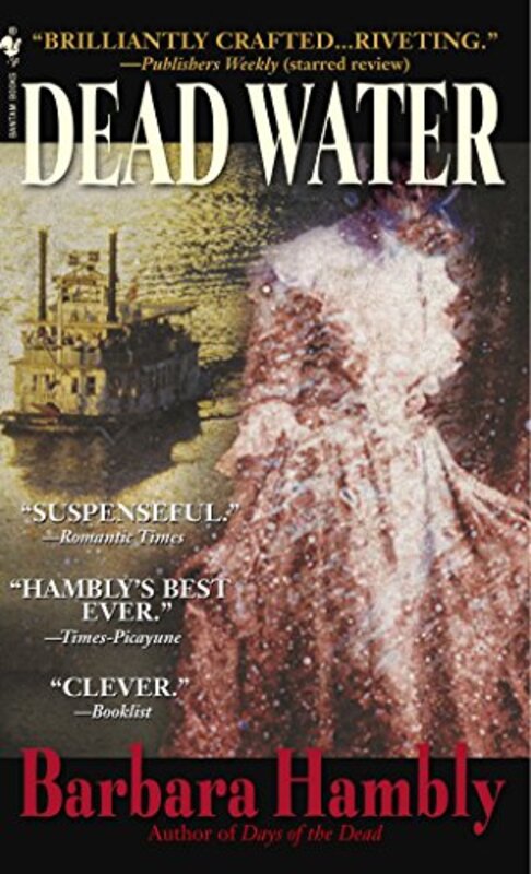 Book cover for "Dead Water" by Barbara Hambly