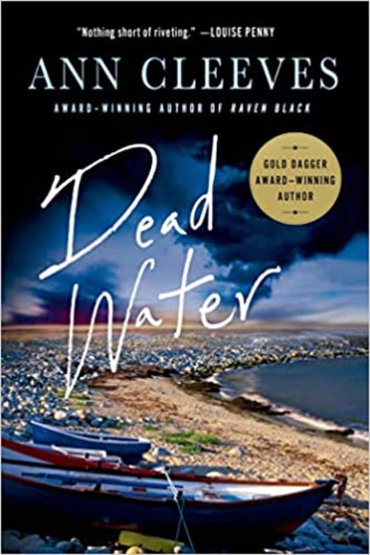 Book cover for "Dead Water" by Ann Cleeves