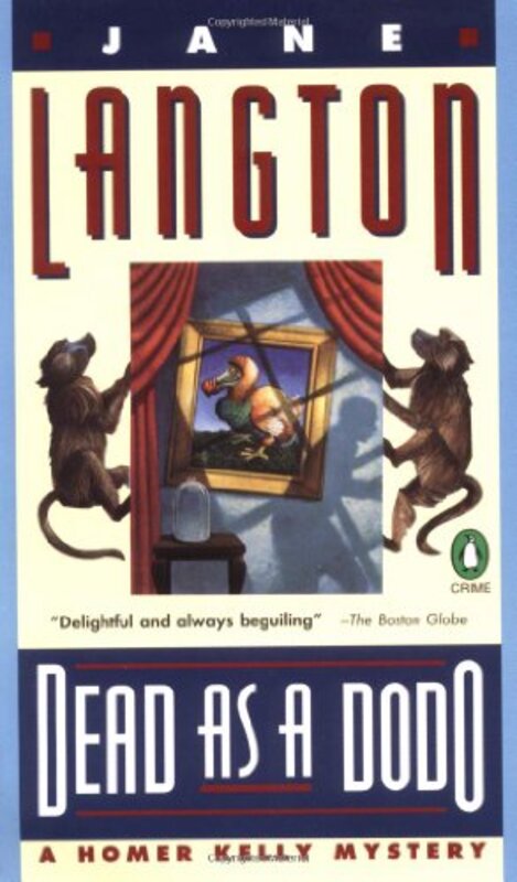 Book cover for "Dead as a Dodo" by Jane Langton