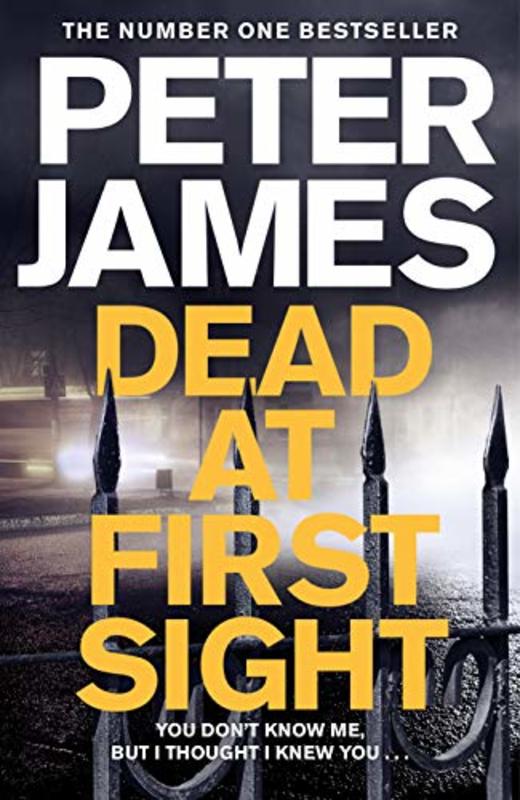 Book cover for "Dead at First Sight" by Peter James