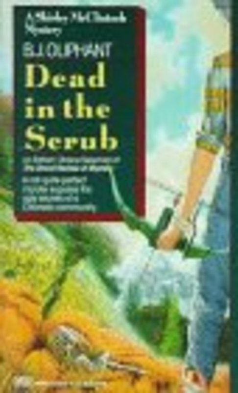 Book cover for "Dead in the Scrub" by BJ Oliphant