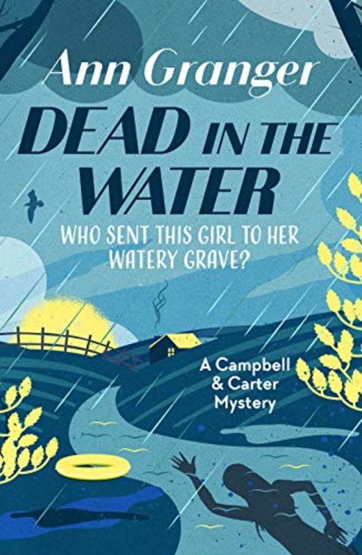 Book cover for "Dead in the Water" by Ann Granger