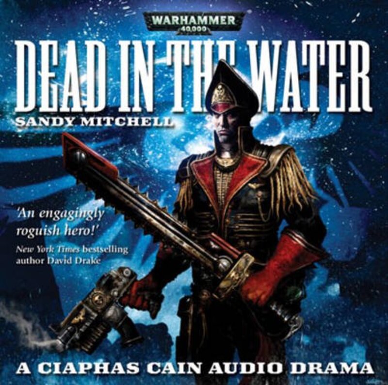 Book cover for "Dead in the Water" by Sandy Mitchell