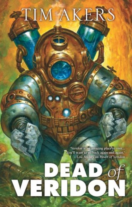 Book cover for "Dead of Veridon" by Tim Akers
