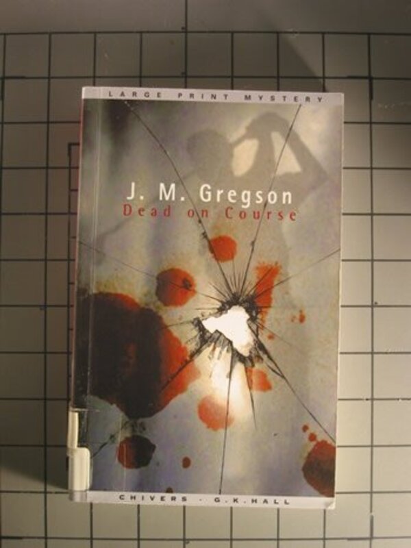 Book cover for "Dead on Course" by JM Gregson