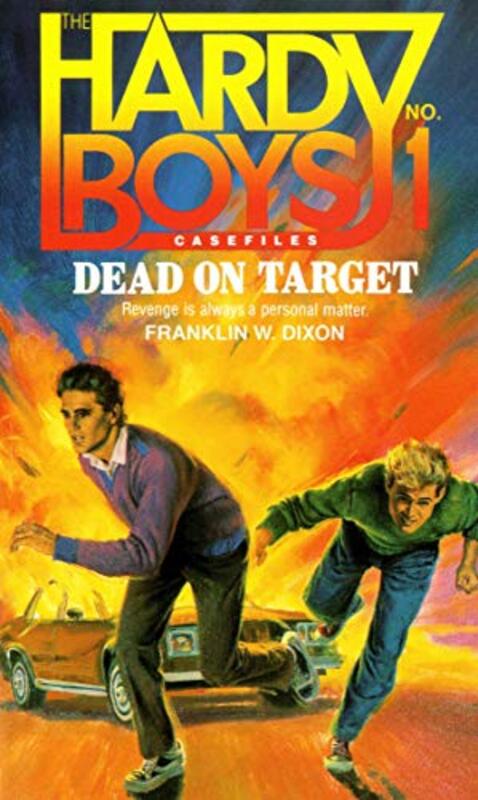 Book cover for "Dead on Target" by Franklin W Dixon