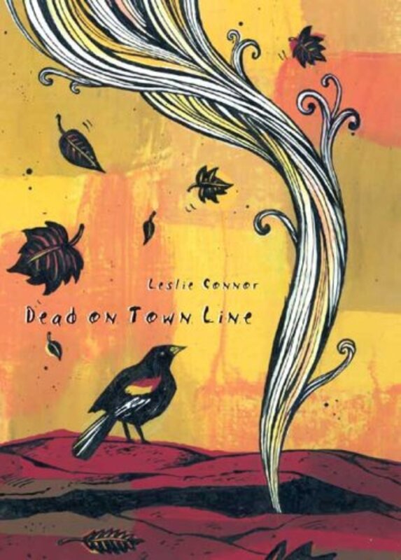 Book cover for "Dead on Town Line" by Leslie Connor