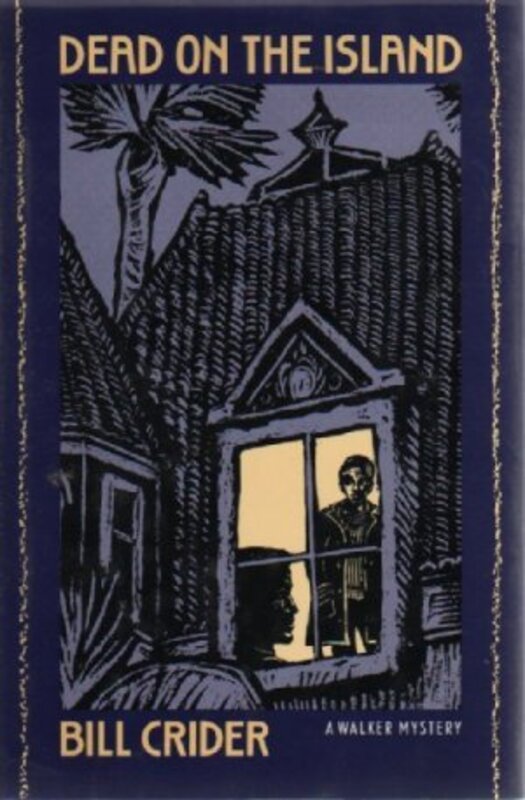 Book cover for "Dead on the Island" by Bill Crider