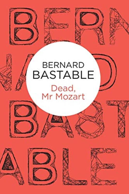 Book cover for "Dead, Mr. Mozart" by Robert Barnard